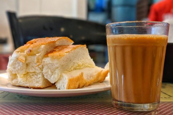 Karak chai with Maska Pav